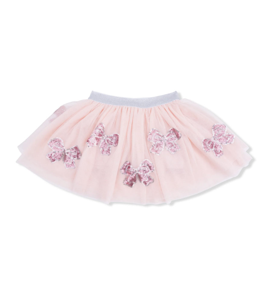 TuTu Skirt With Bike Shorts Pretty Bows