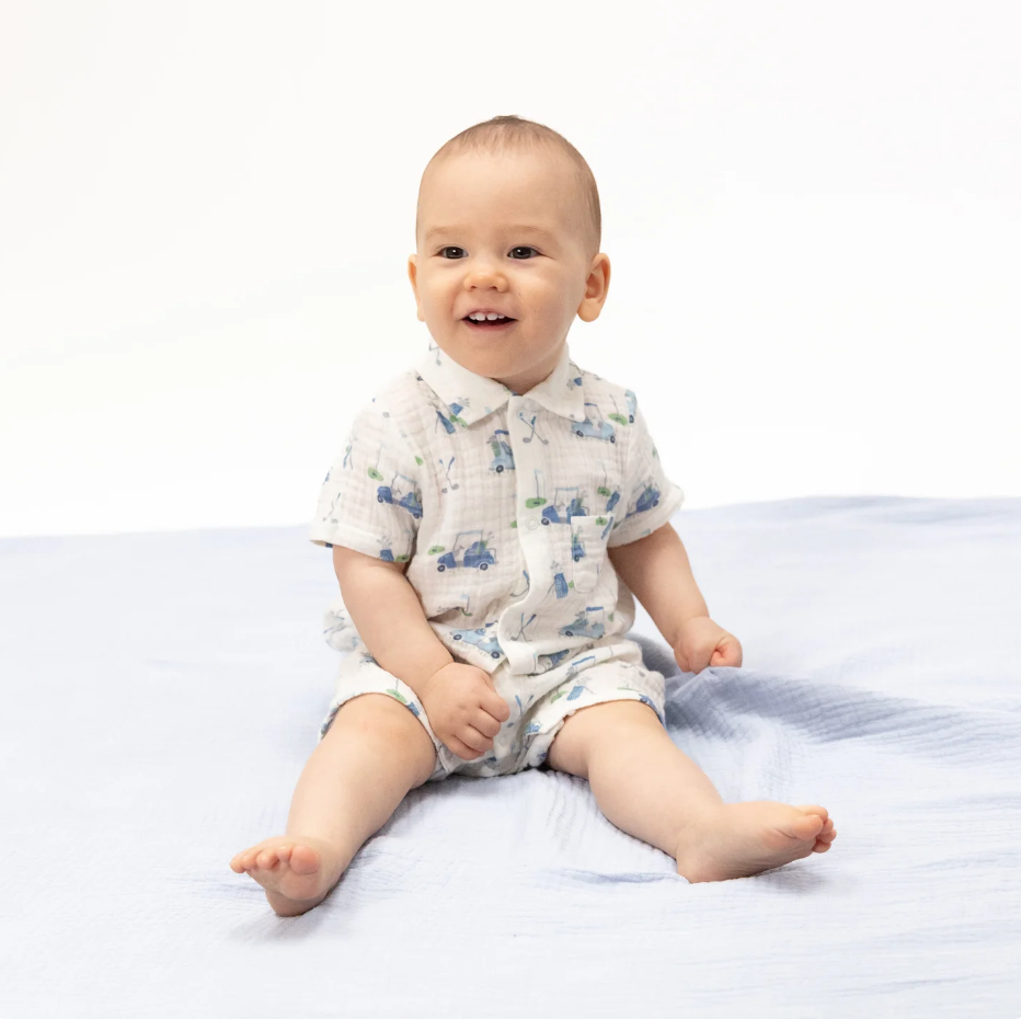 Polo Shortie Baby Golf Carts Blue