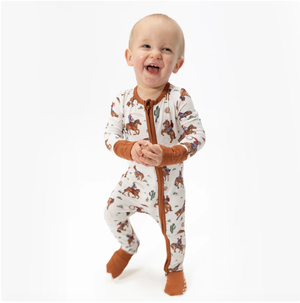 Convertible Romper Buckaroo Western