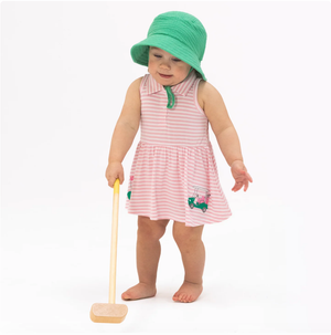 Polo Tennis Dress Striped Golf