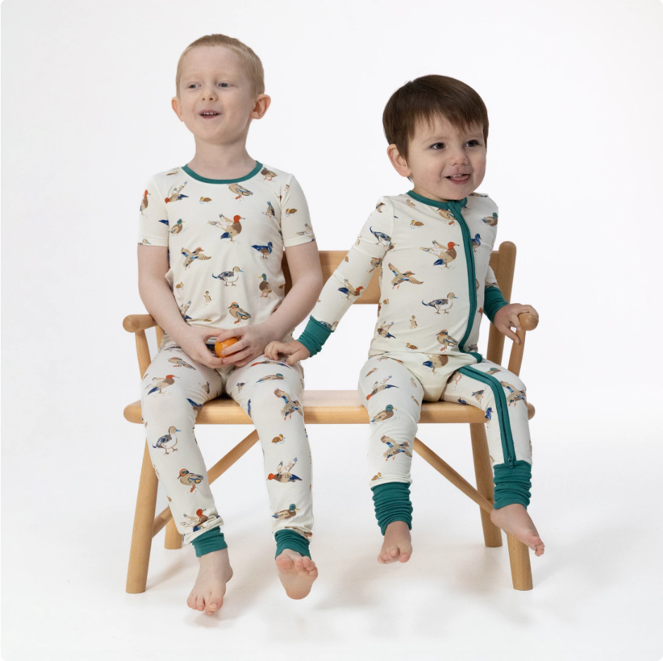 Convertible Romper Ducks