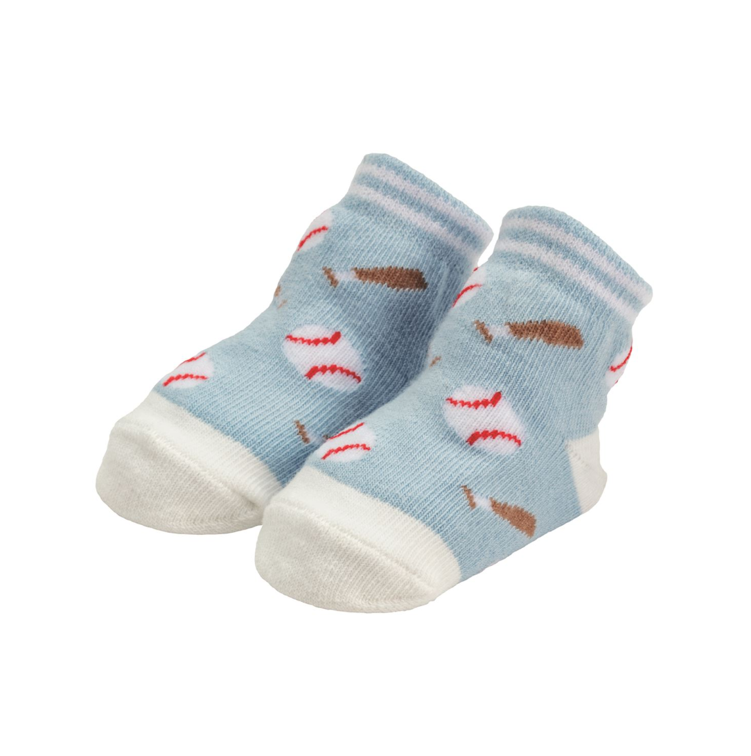 Baby Baseball Print Socks