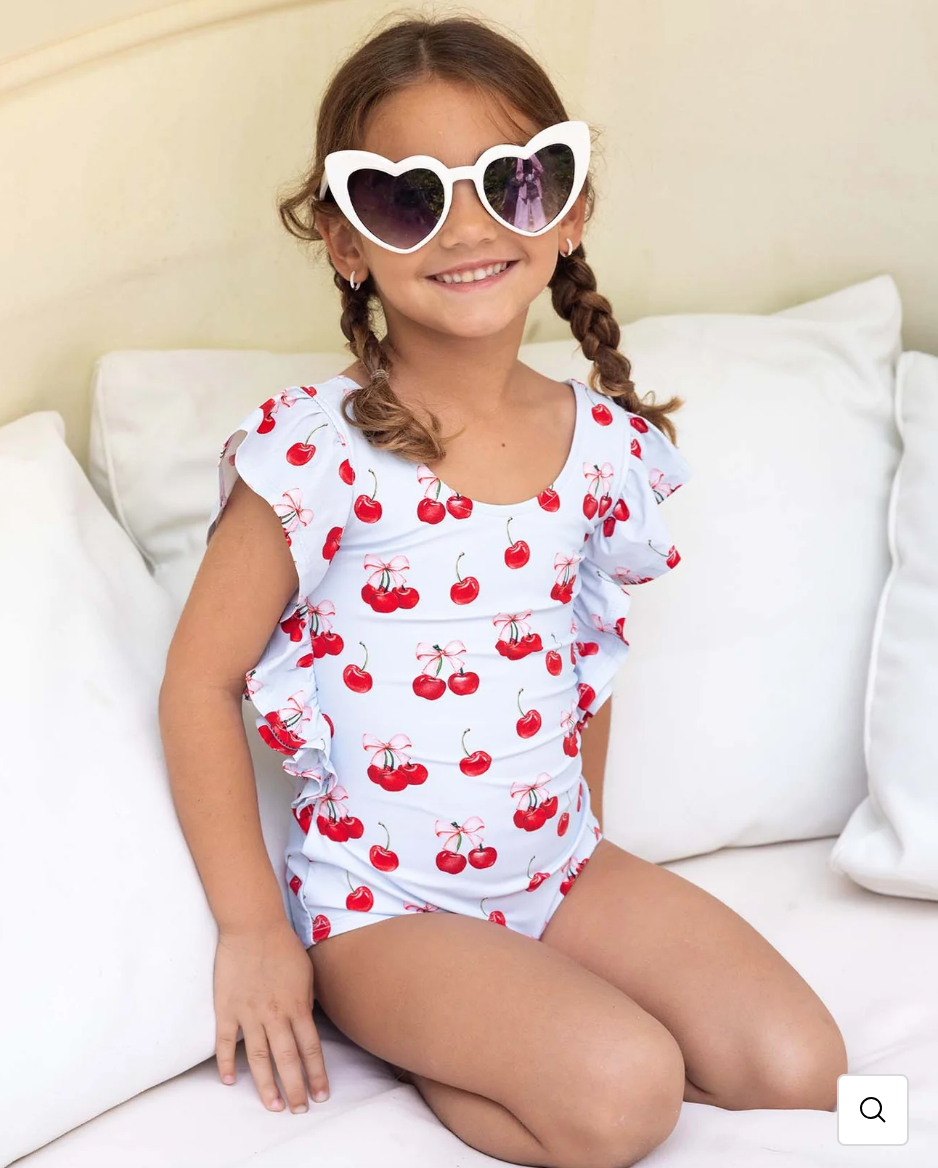 Alice 1 Piece Ruffled Swimsuit