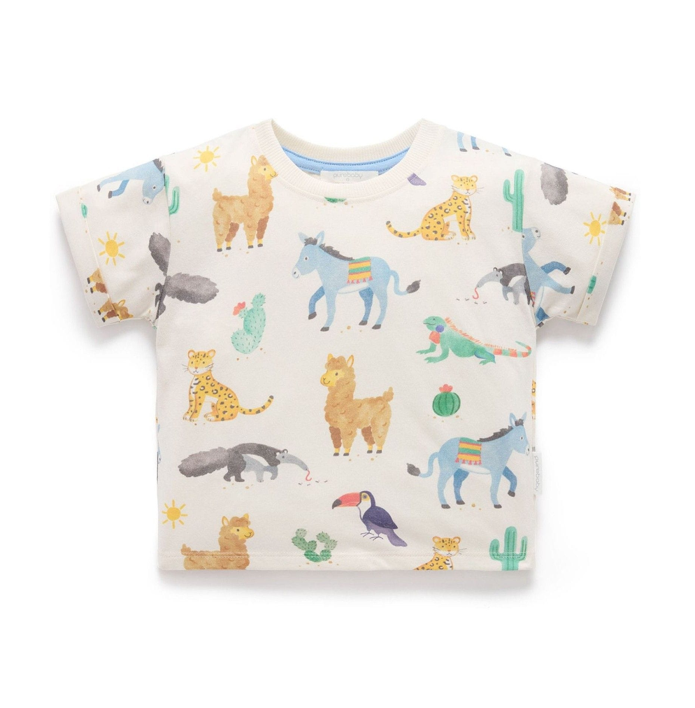 Animal Fiesta Relaxed Tee
