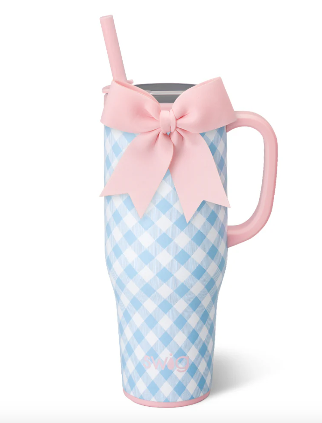 Gingham Mega Mug 40oz