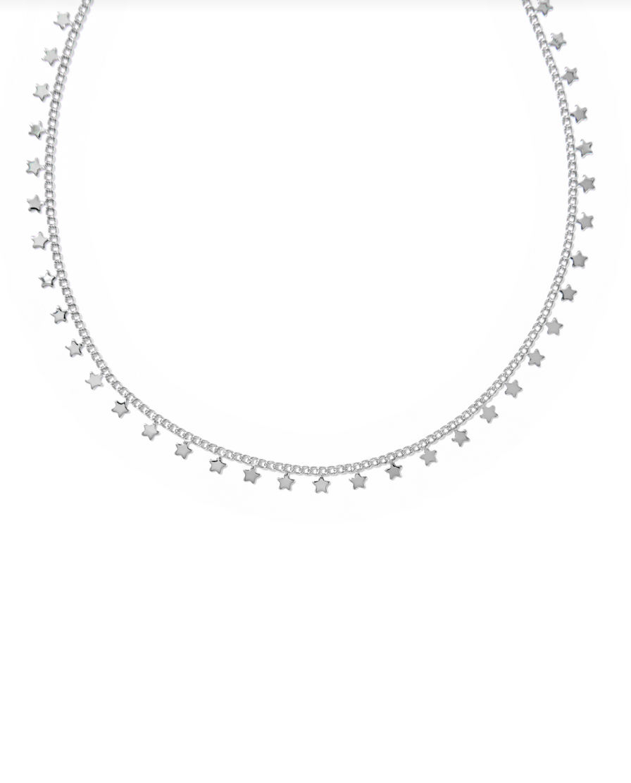 Parker Star Strand Necklace Silver - Kendra Scott