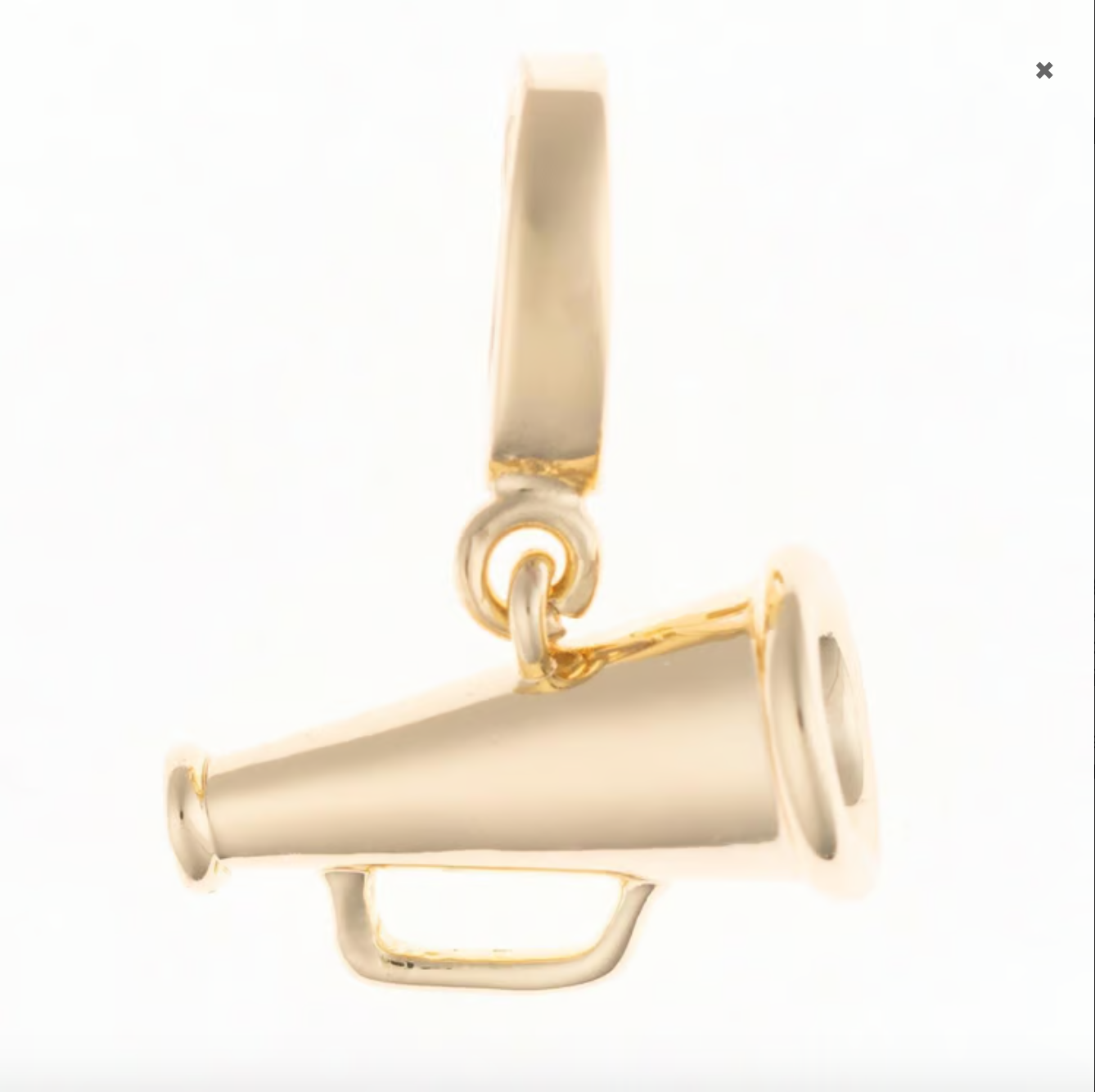 Luxe Sophie Megaphone Charm