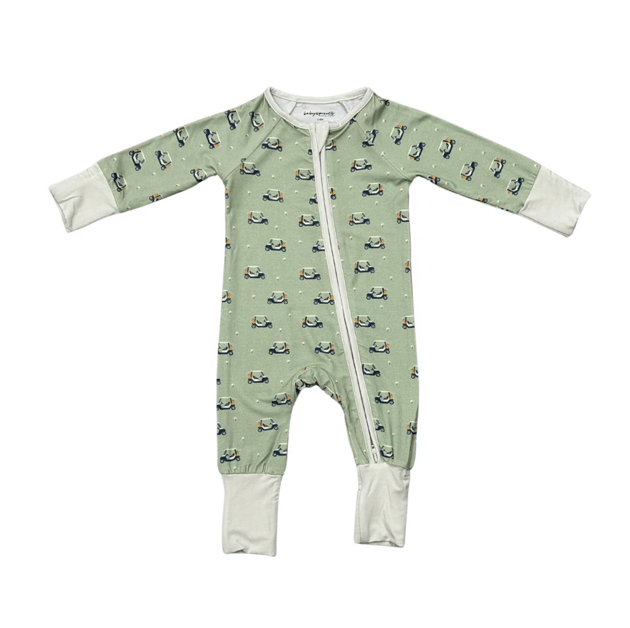 Golf Cart LS Zip Romper