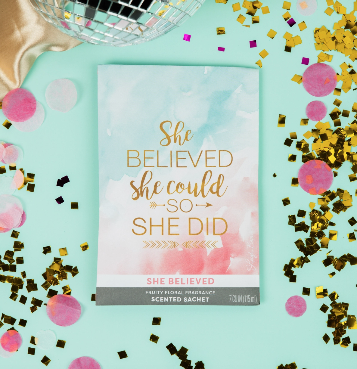 She Believed Scented Sachet