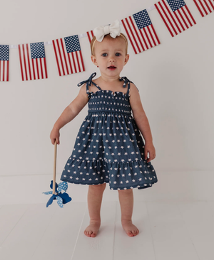 Tiered Mini Dress American Stars