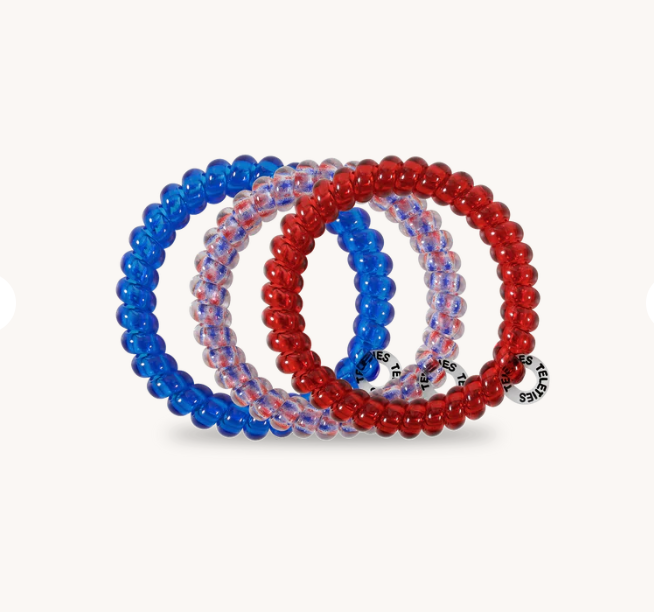 Patriot Pop Small Spiral Hair Coils