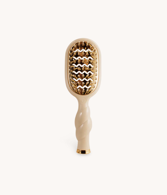 Tan Vented Mini Hair Brush