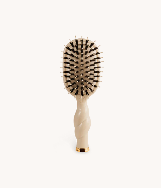 Tan Mini Boar Hair Brush