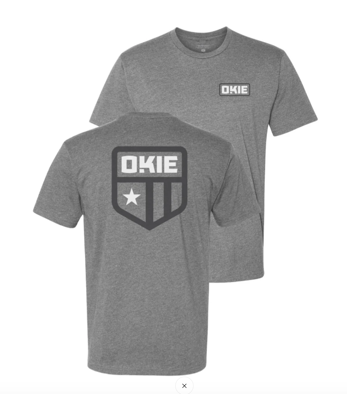 Toby Graphic Tee Light Grey
