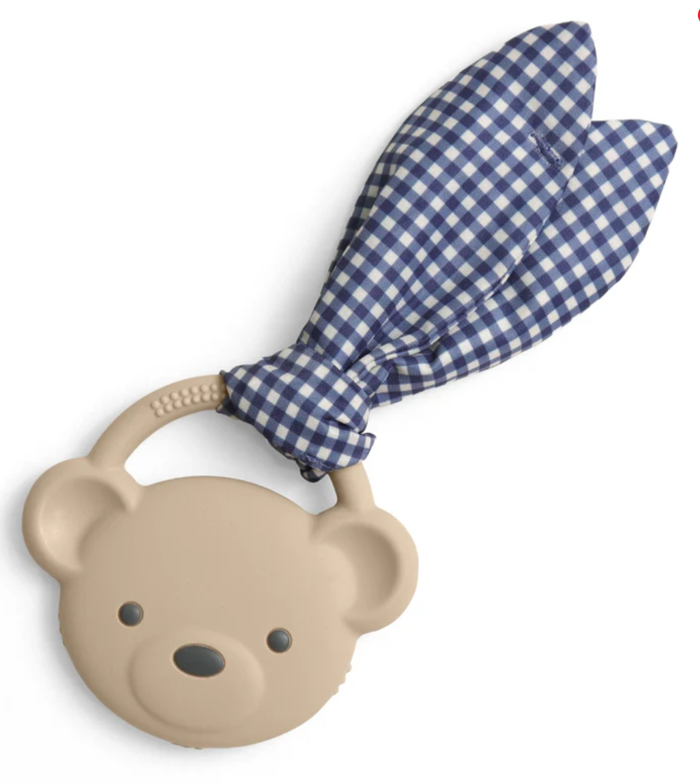 Crinkle Crew Taupe Bear