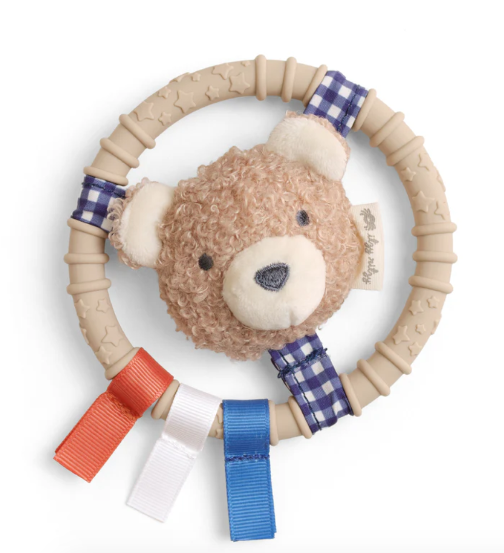 Itzy Ring Pal Teething Ring Bear