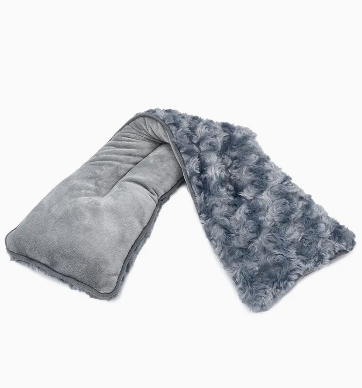 Gray Curly Neck Wrap Warmies