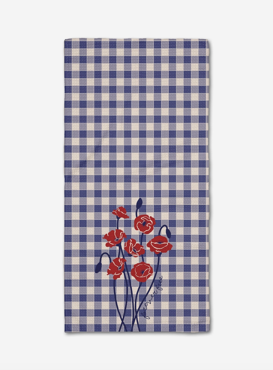 Forever Free Poppy Bar Towel