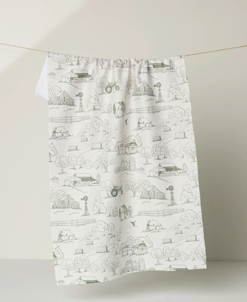 Farmyard Kitchen Tea Towel