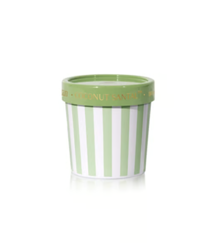 Coconut Santal Artisan Caffe Capri Gelato Cup 6.5oz