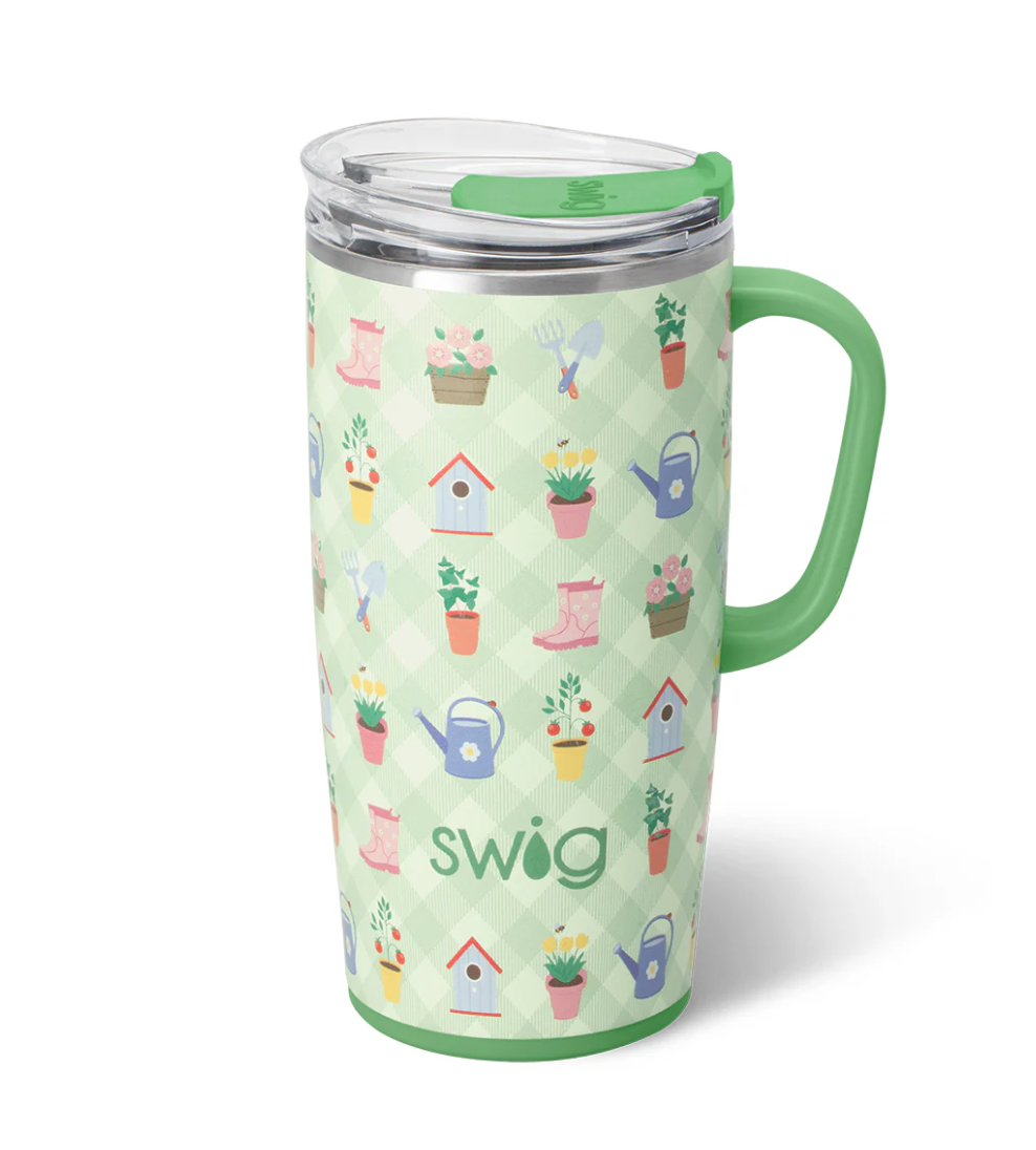 Green Thumb Travel Mug 22oz
