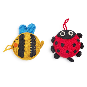 Garden Friends Hand Crocheted Tape Measure