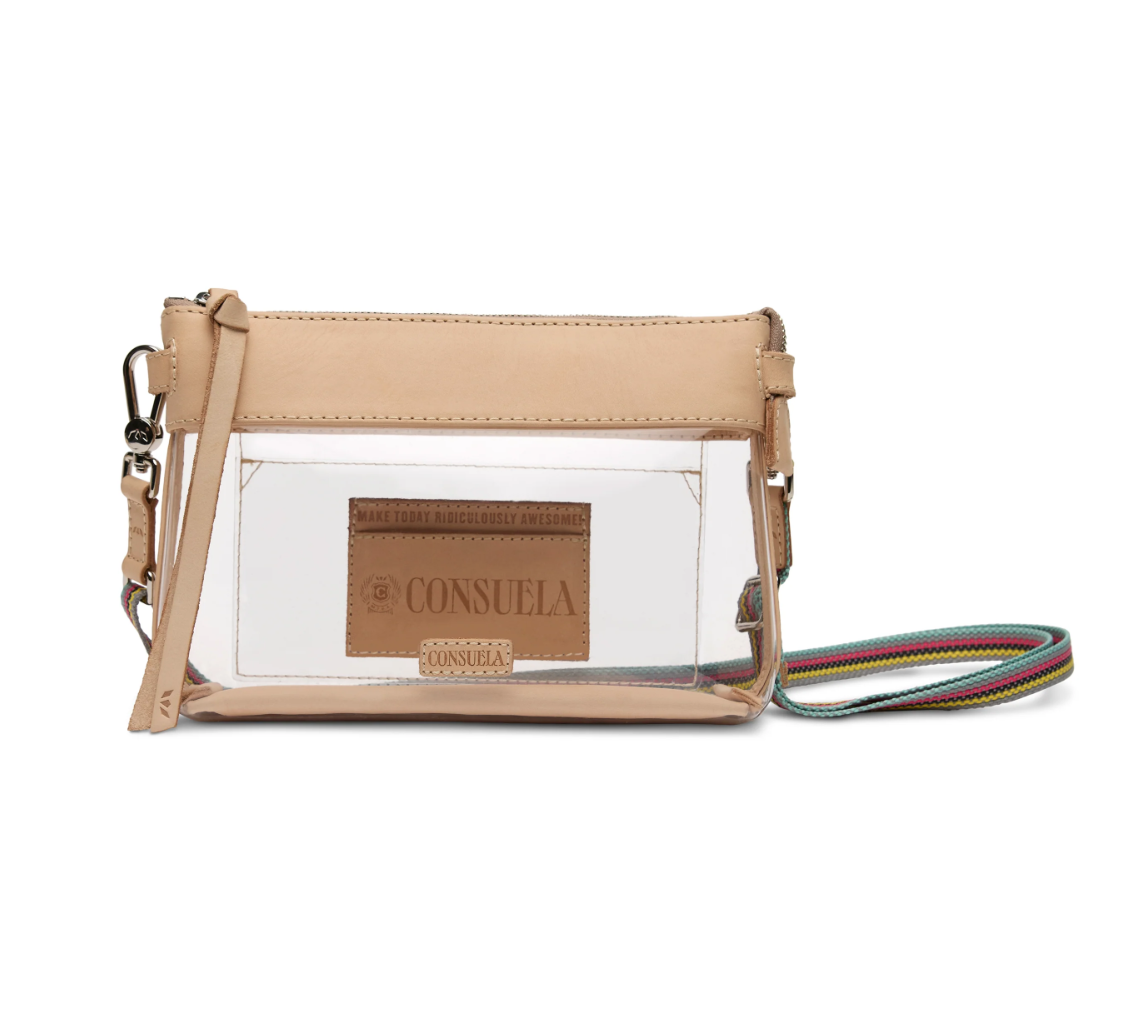 Diego Clear Midtown Crossbody