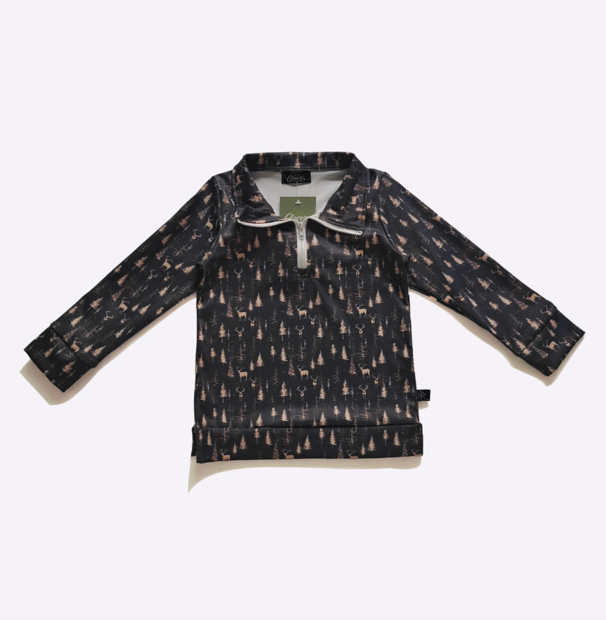 Midnight Forest Boy Quarter Zip