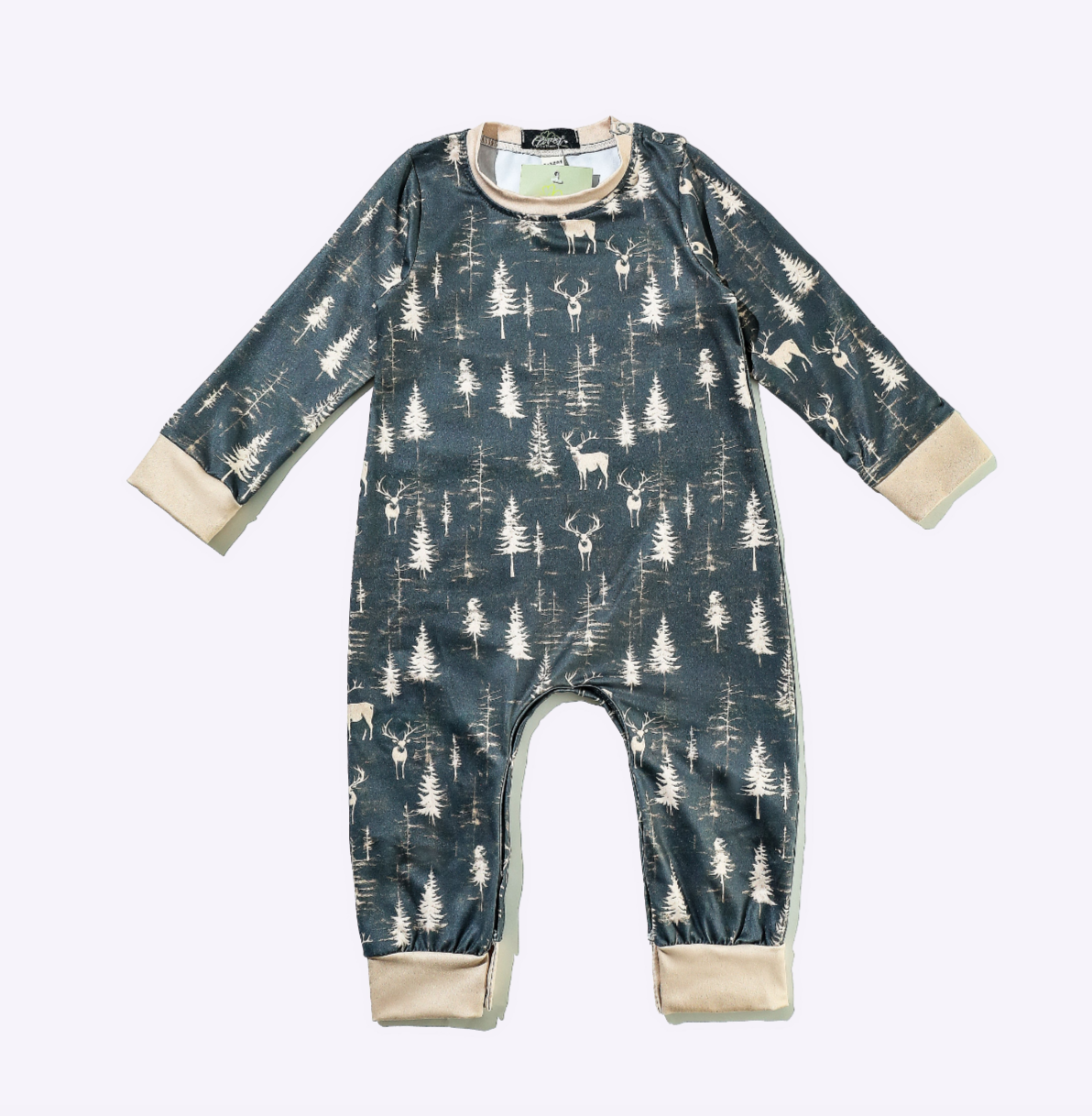 Midnight Forest Boy Romper