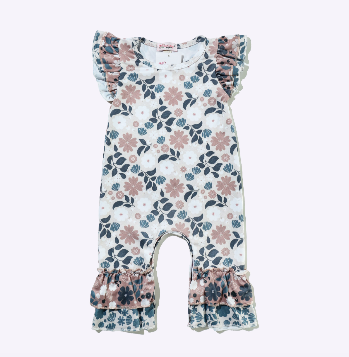 Emerald Autumn Girl Romper