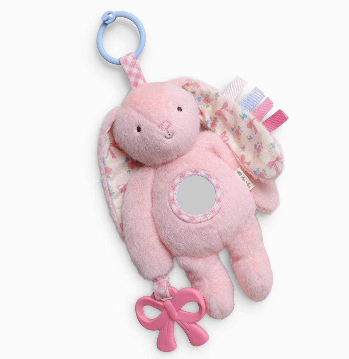Itzy Bitzy Traveler Pink Bunny