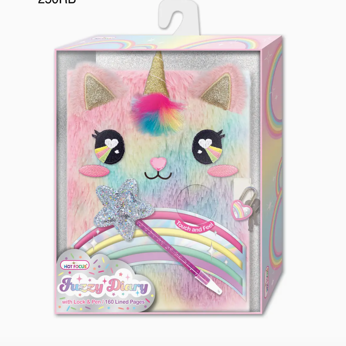 Rainbow Fuzzy Diary