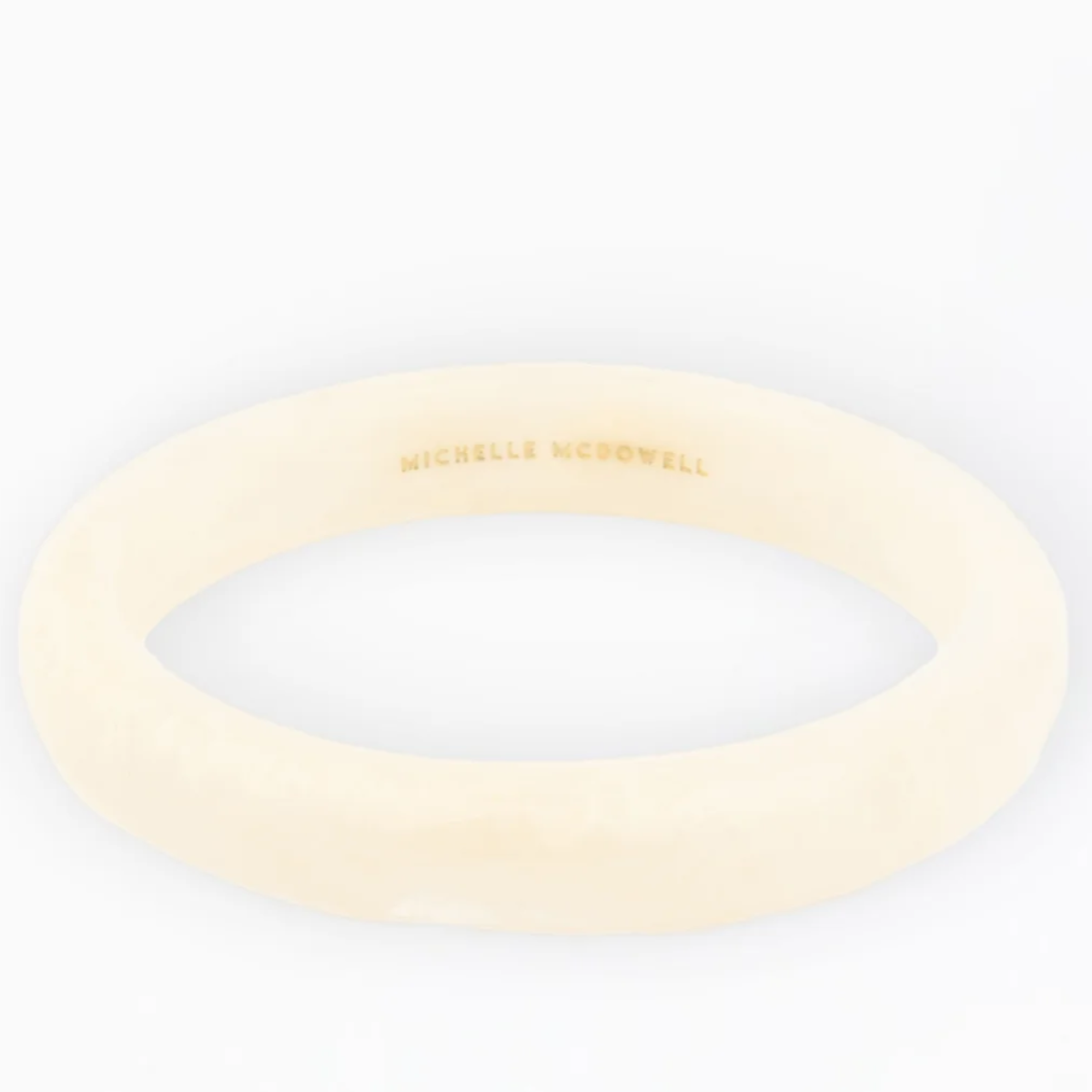 Betty Cream Bangle Michelle McDowell