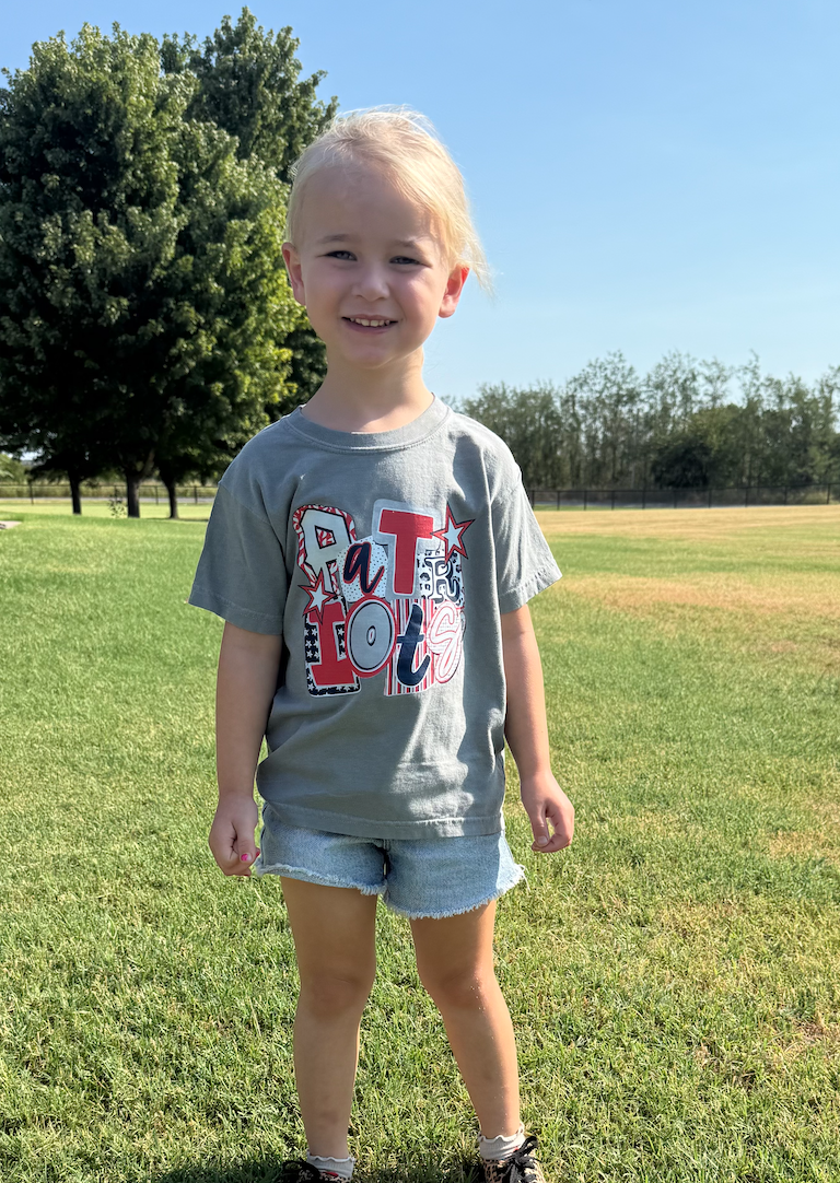Youth Graffiti Patriots Graphic Tee