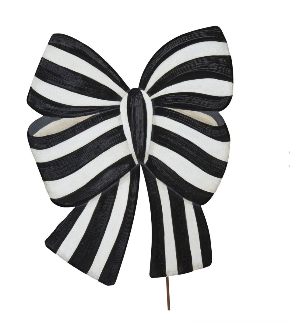 Elegant Bow Medium Yard Stake