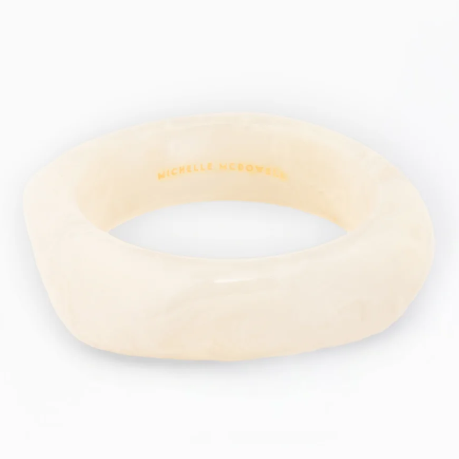 Tillie Cream Bangle