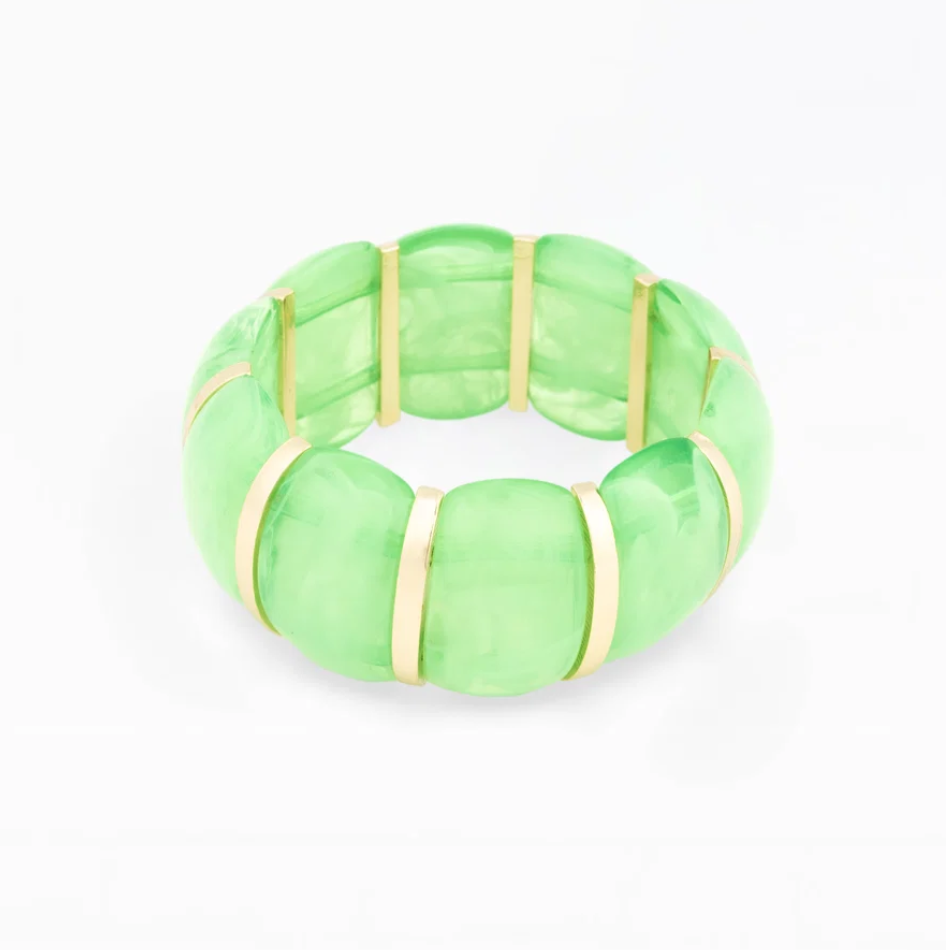 Talia Lime Bracelet Michelle McDowell