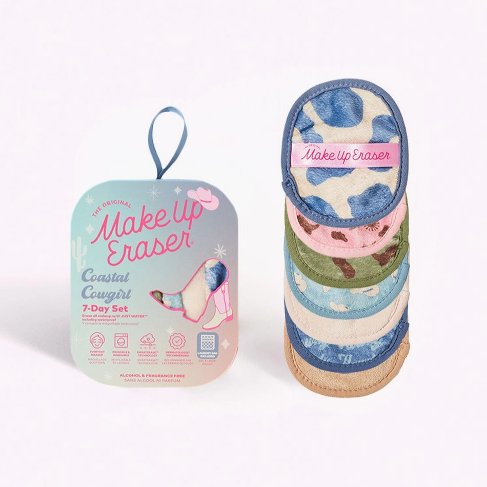Coastal Cow Girl 7 Day Set MakeUp Eraser