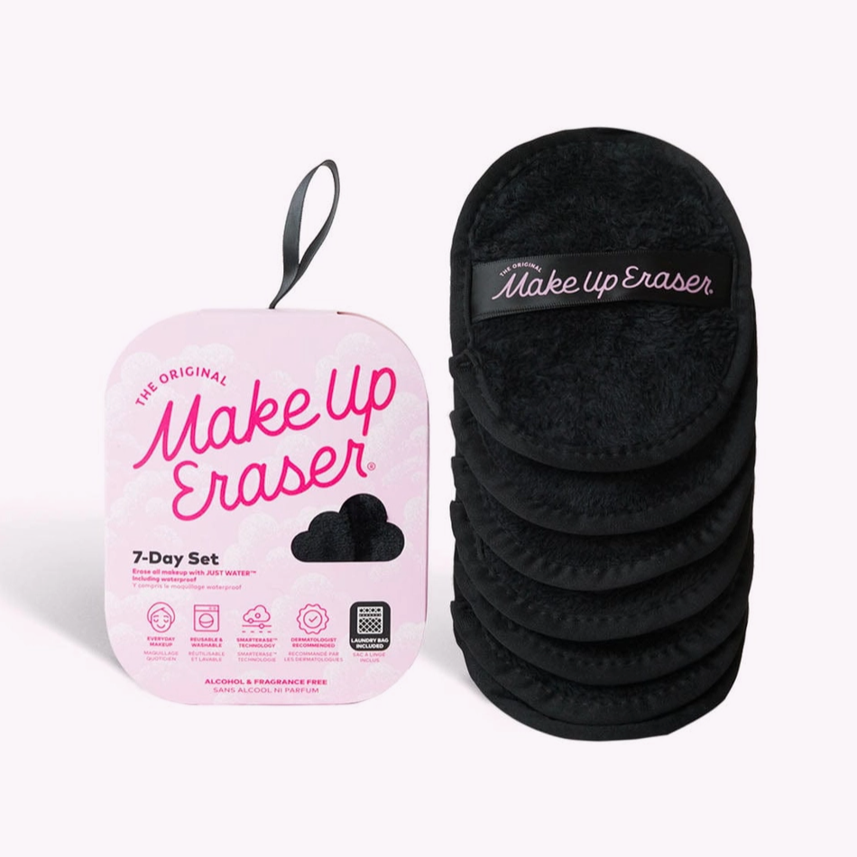 Black 7 Day Set MakeUp Eraser