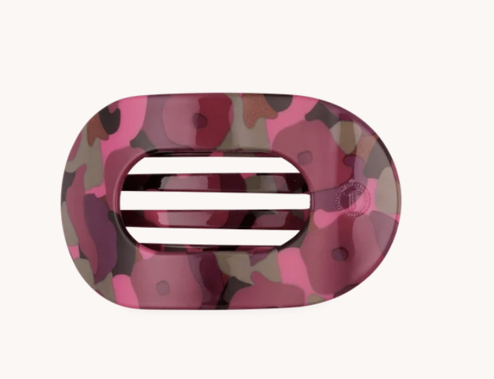 Garden Glam Medium Flat Round Hair Clip