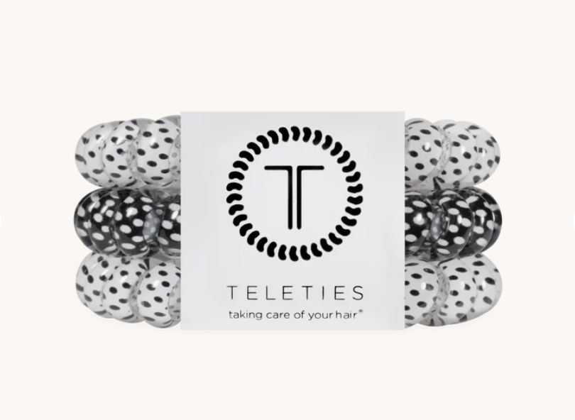 Polka Dot Party Large Spiral Hair Coils