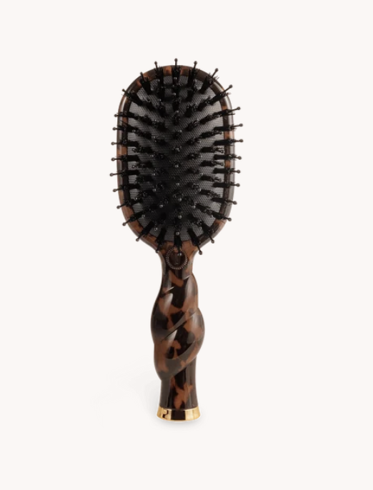 Tortoise Mini Boar Hair Brush