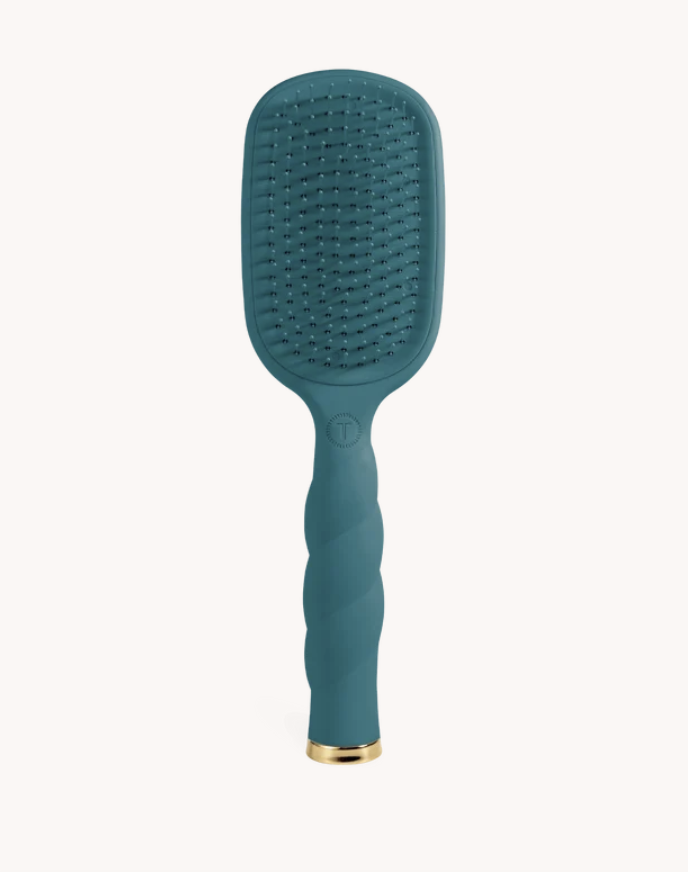 Teal With It Detangler Thick Hair Brush