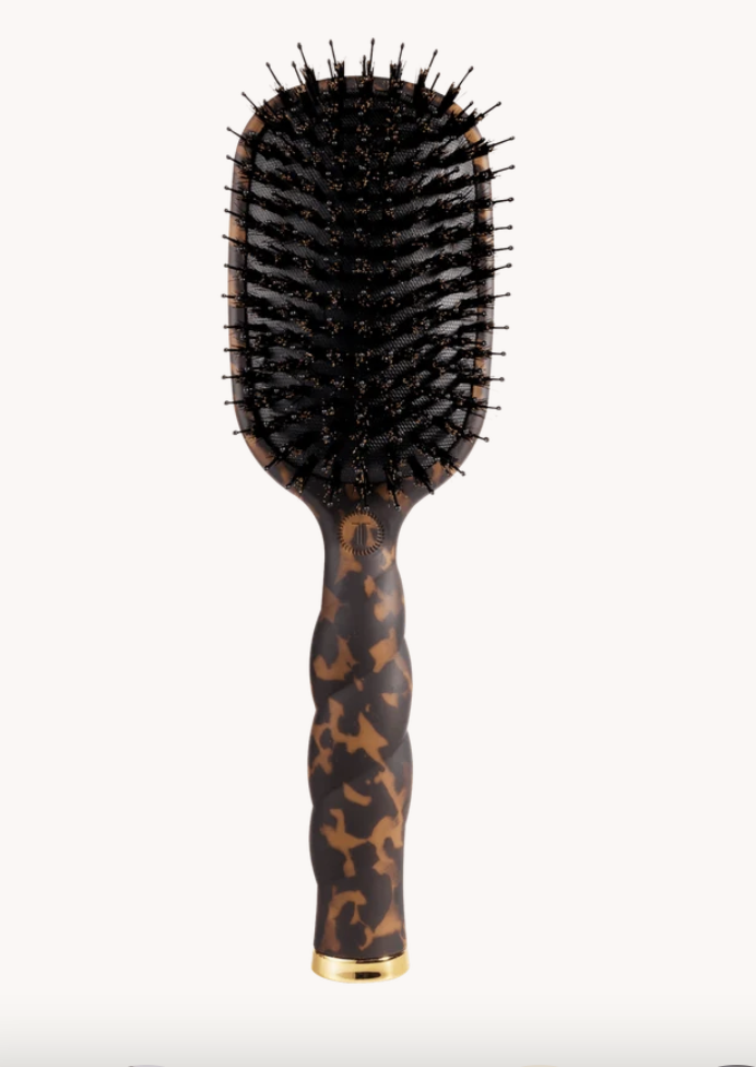 Tortoise Boar Hair Brush