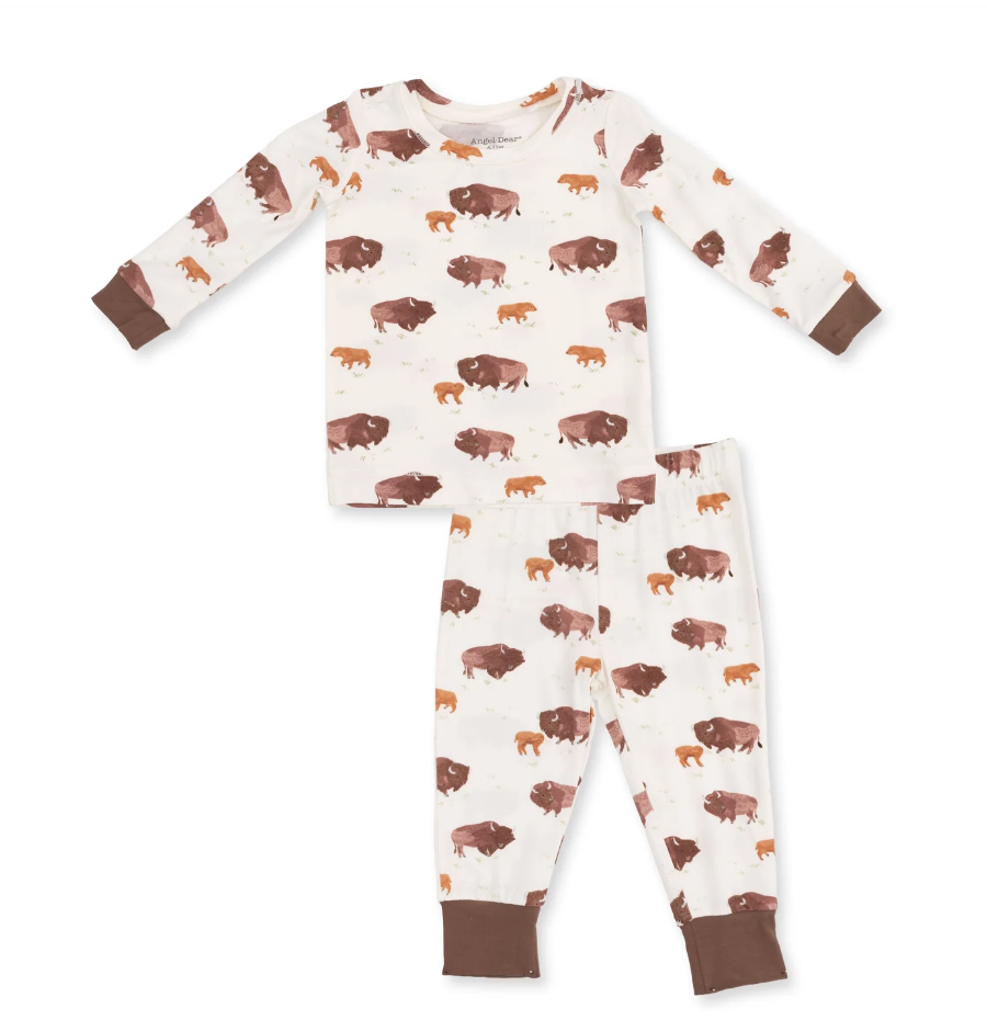 Long Sleeve Loungewear Set American Buffalo
