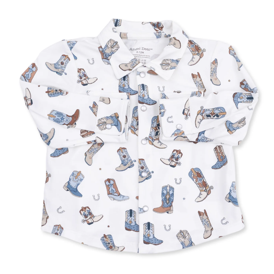The Hank Shirt Buckaroo Boots