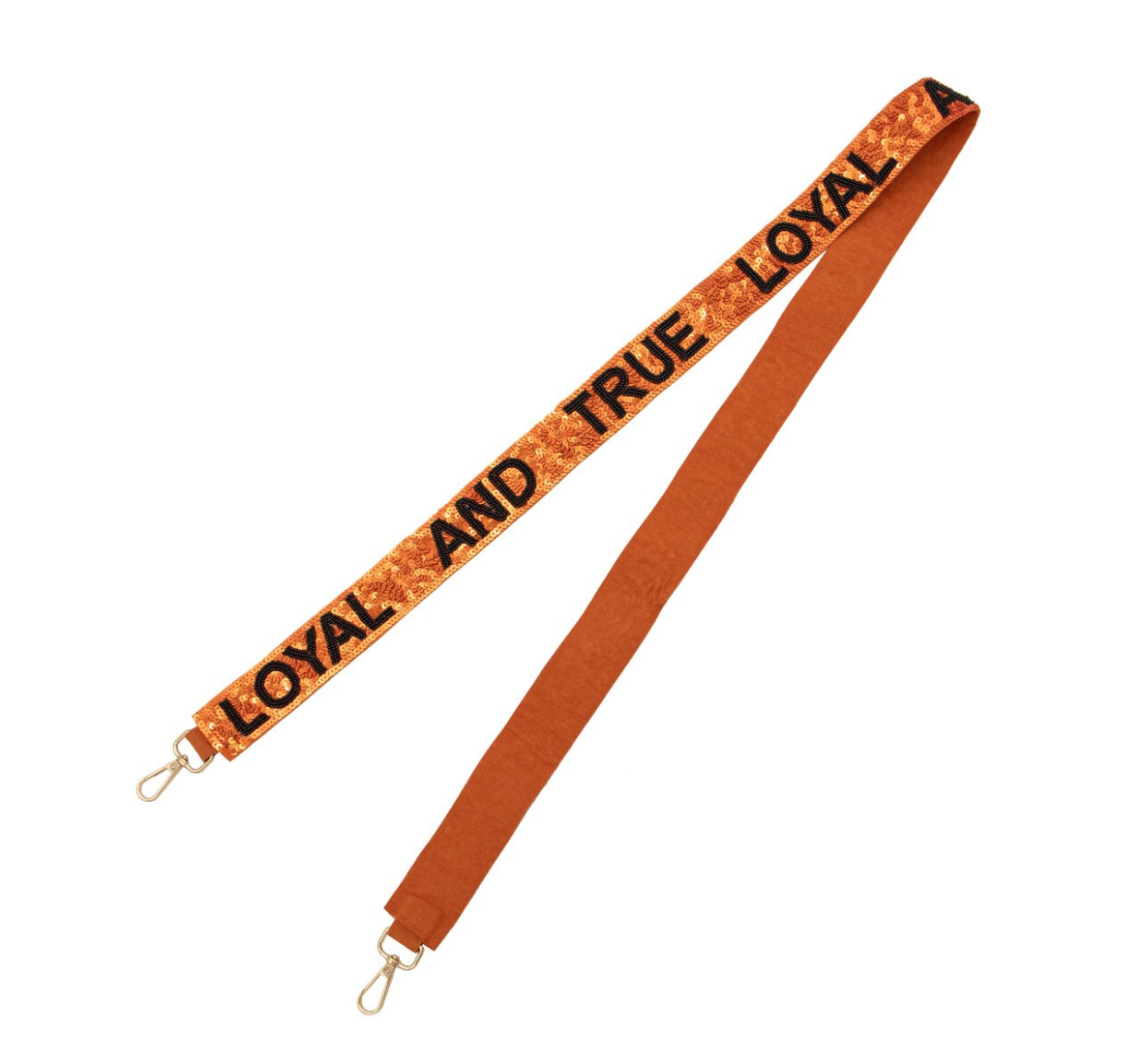 Collegiate Sequin Strap OKS Loyal And True