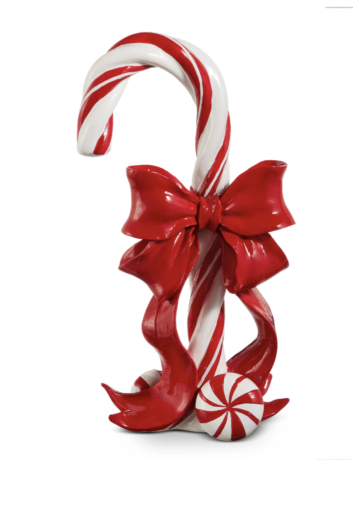 14" Red And White Candy Cane