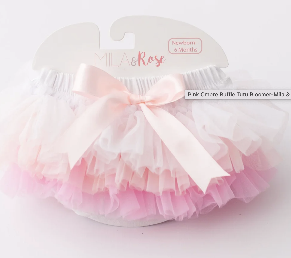 Ruffle TuTu Bloomer Pink Ombre