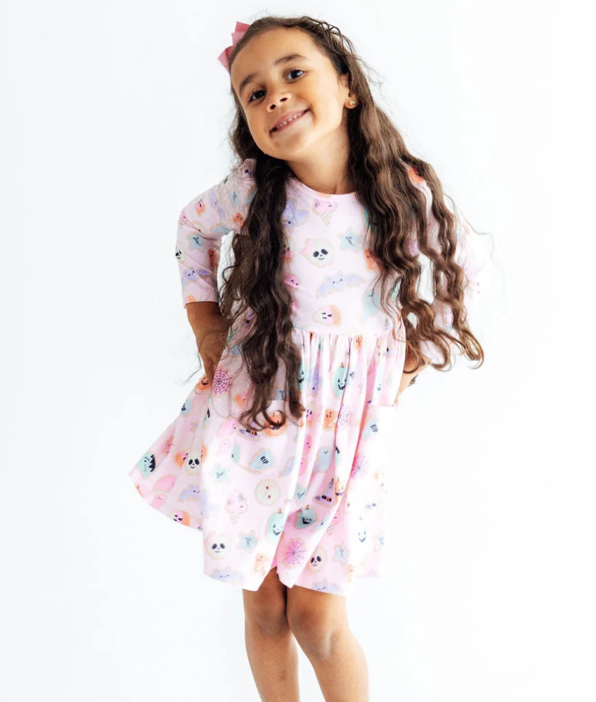 Sugar Rush LS Pocket Twirl Dress